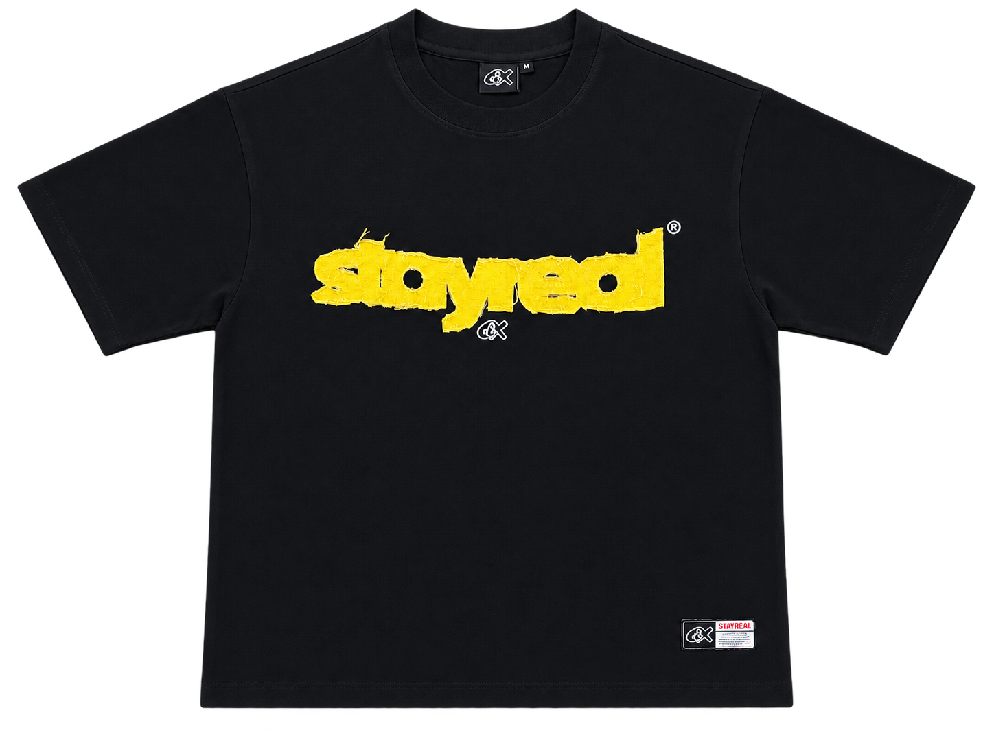 StayReal Black Tee
