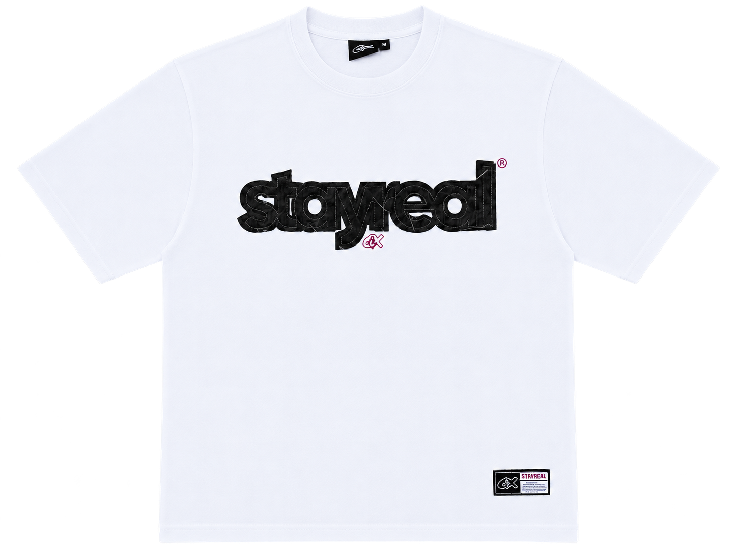 StayReal White Tee