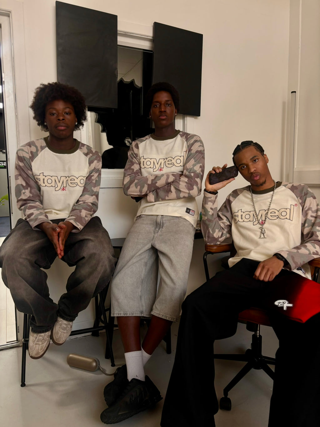 StayReal Camo long sleeve